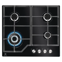 Electrolux KGG64362K Wok Gözlü Siyah Cam Ankastre Ocak