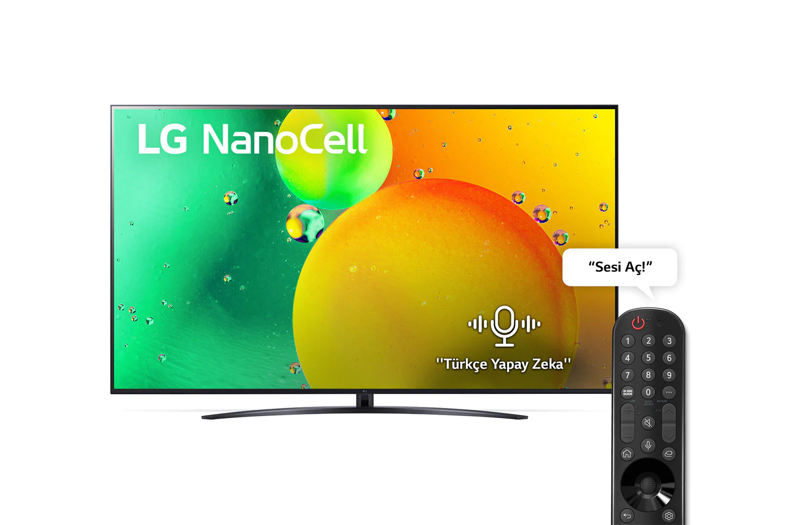 LG NanoCell 65NANO766QA 4K Ultra HD 65" 165 Ekran Uydu Alıcılı Smart
