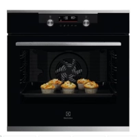 Electrolux KODDP77WX SteamBake Siyah Ankastre Fırın