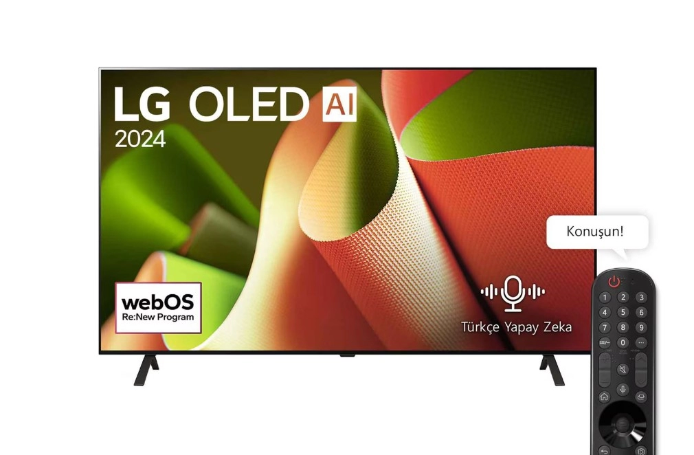 LG OLED65B46LA 4K Ultra HD 65" 165 Ekran Uydu Alıcılı webOS Smart OLED TV