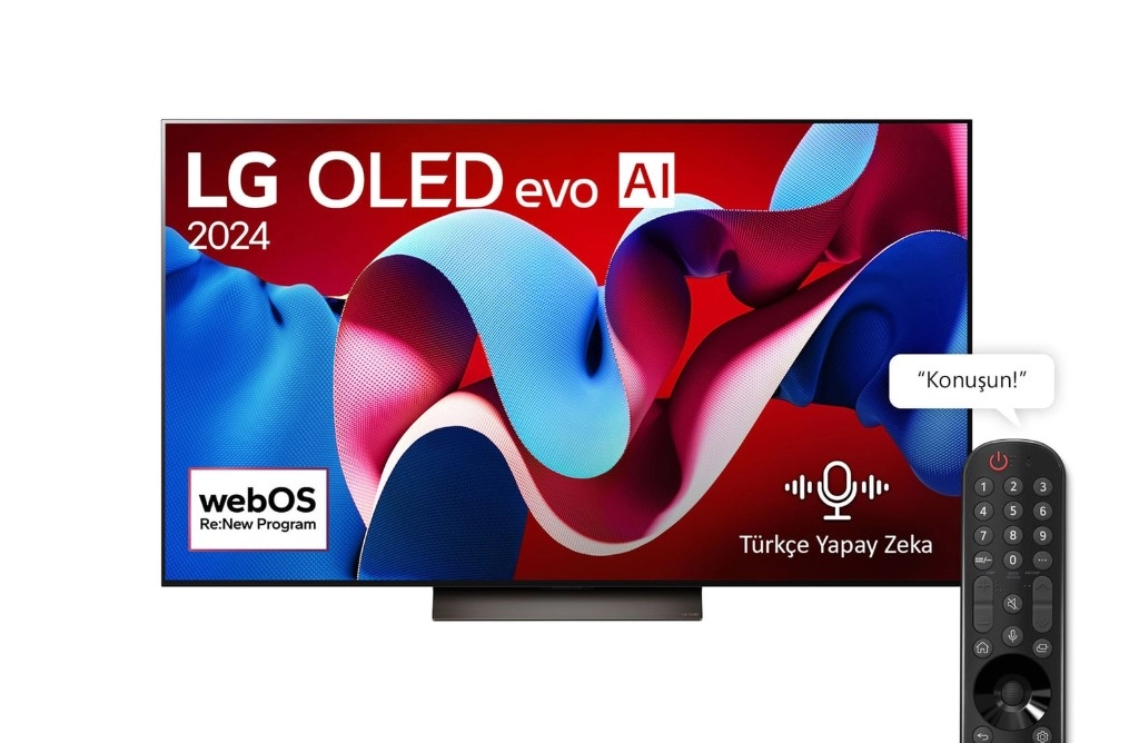 LG OLED65C46LA 4K Ultra HD 65" 165 Ekran Uydu Alıcılı webOS Smart OLED Evo TV