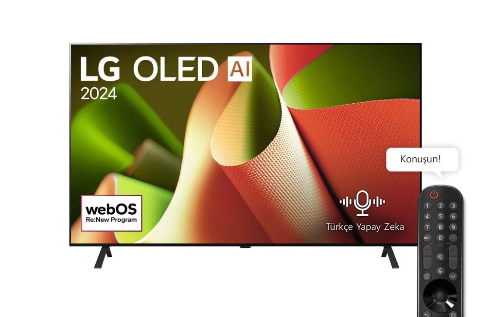 LG OLED77B46LA 4K Ultra HD 77" 195 Ekran Uydu Alıcılı webOS Smart OLED TV (Teşhir)