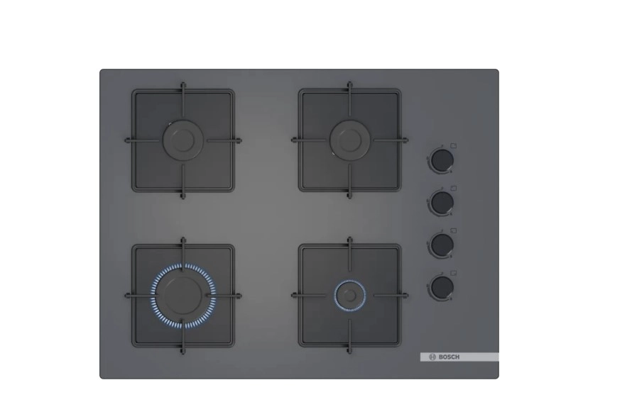 Bosch POP7C9P30O Antrasit Cam Ankastre Ocak