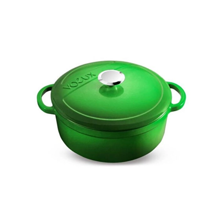 Voeux Foret Yeşil 24 cm Derin Döküm Tencere