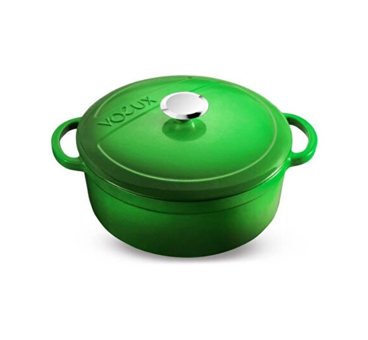 Voeux Foret Yeşil 28 cm Derin Döküm Tencere