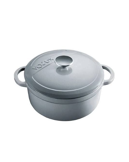 Voeux Gracieuse Gri 28 cm Derin Döküm Tencere