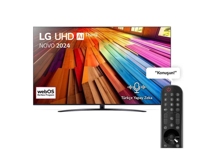 LG 86UT81006LA 4K Ultra HD 86" 218 Ekran Uydu Alıcılı webOS Smart LED TV (B-GRADE)