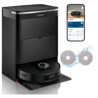 Bosch Spotless Max BCRDW3BX Çöp İstasyonlu Akıllı Robot Süpürge