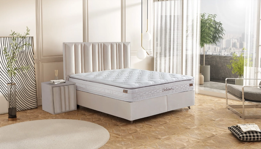 İdaş Altın Ortopedik Deluxe Pedli Yatak 150x200